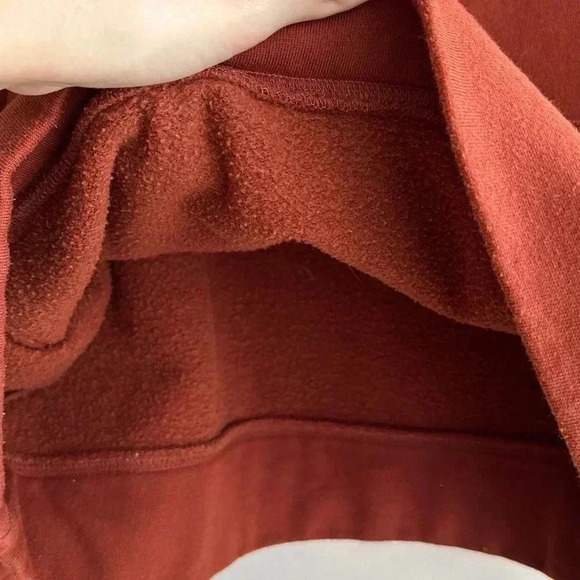 A New Day Quarter Zip Jacket, Brown/Copper, Size Medium - Picture 10 of 16